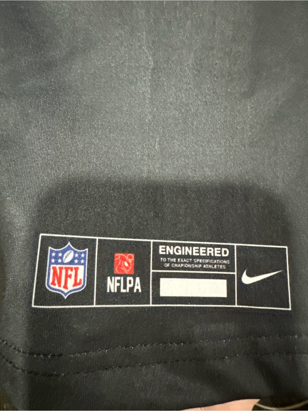 Women’s Detroit Lions #97 Black and Blue Football shirt (jersey style) - Picture 4 of 5